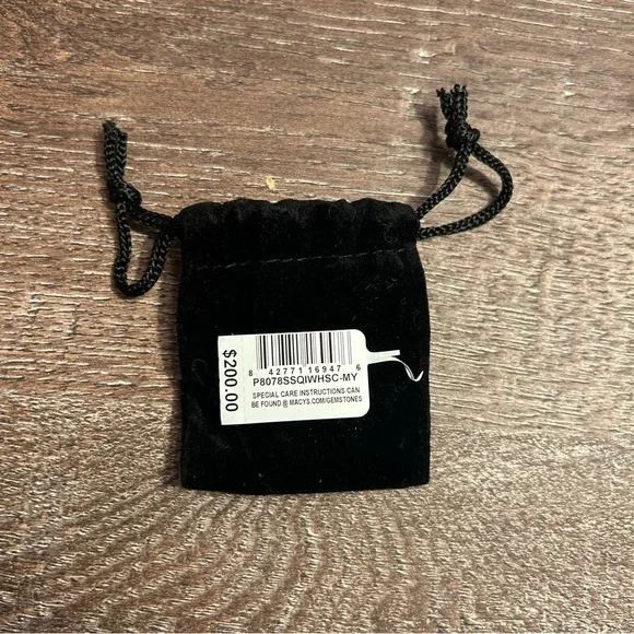 New Diamond Flower Burst Cluster Pendant Necklace 1/10 CT Sterling Silver 18” - Picture 6 of 9